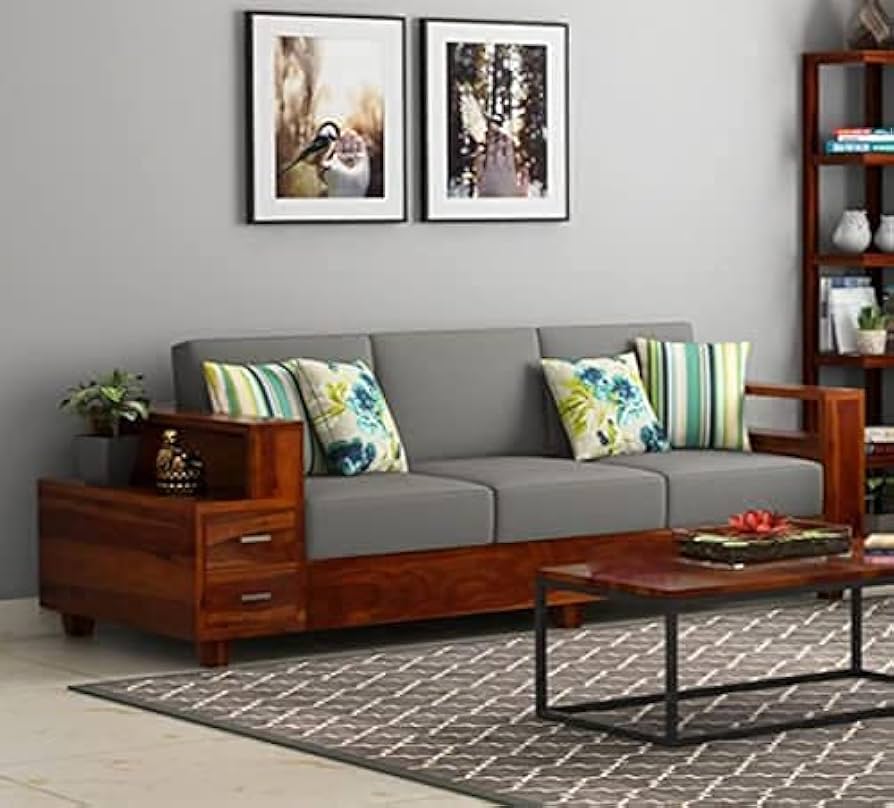 Wooden Sofa Set